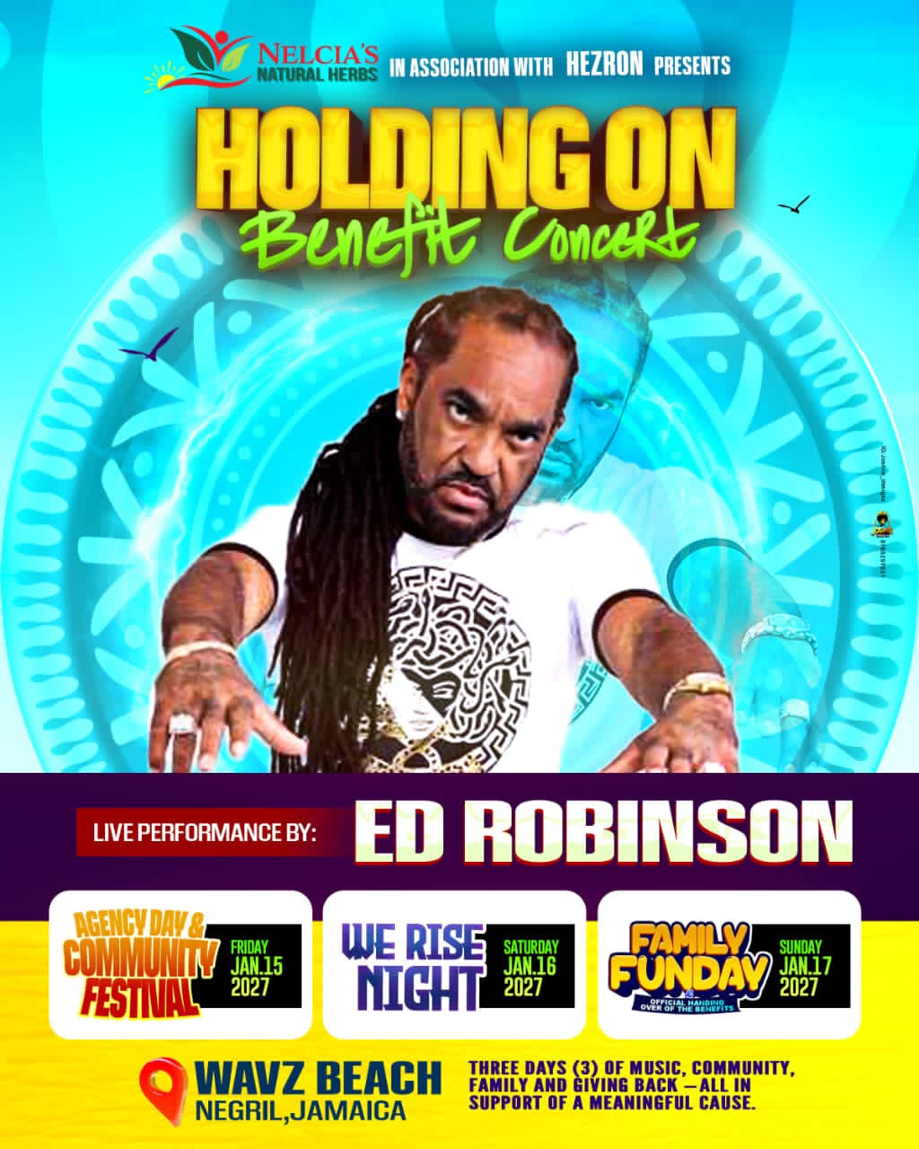 Ed Robinson — Holding On Benefit Concert
