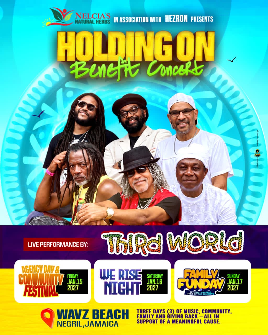 Third World — Holding On Benefit Concert