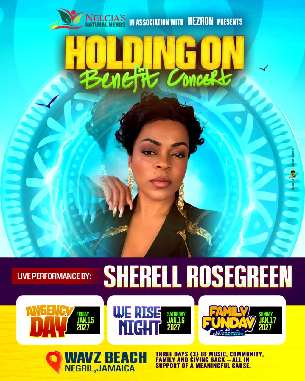 Sherell Rosegreen — Holding On Benefit Concert