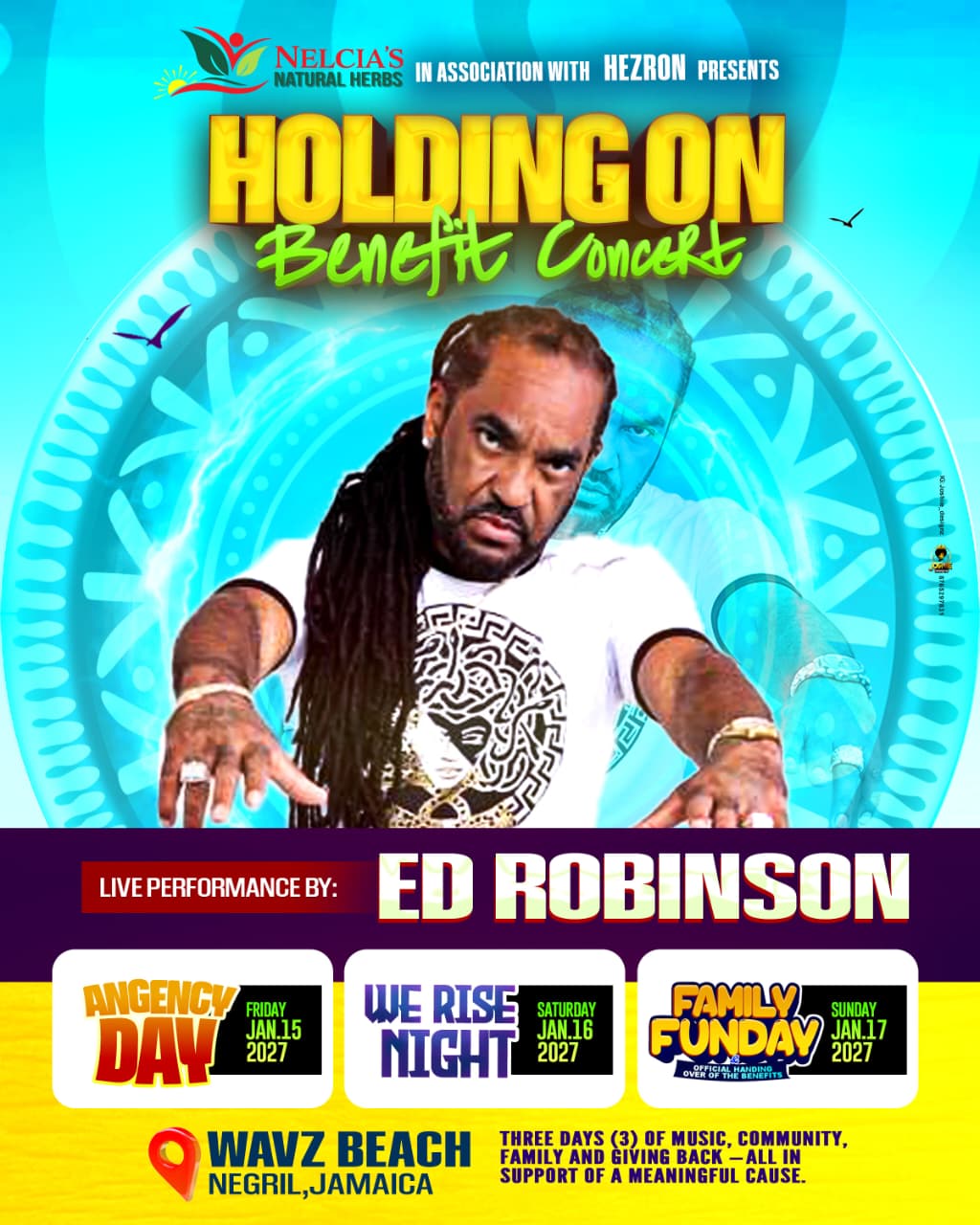 Ed Robinson — Holding On Benefit Concert