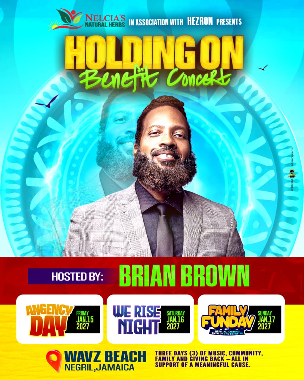 Brian Brown — Holding On Benefit Concert